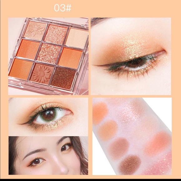 NUDE Shining Matte Eyeshadow Palette Waterproof! - Picture 3 of 13